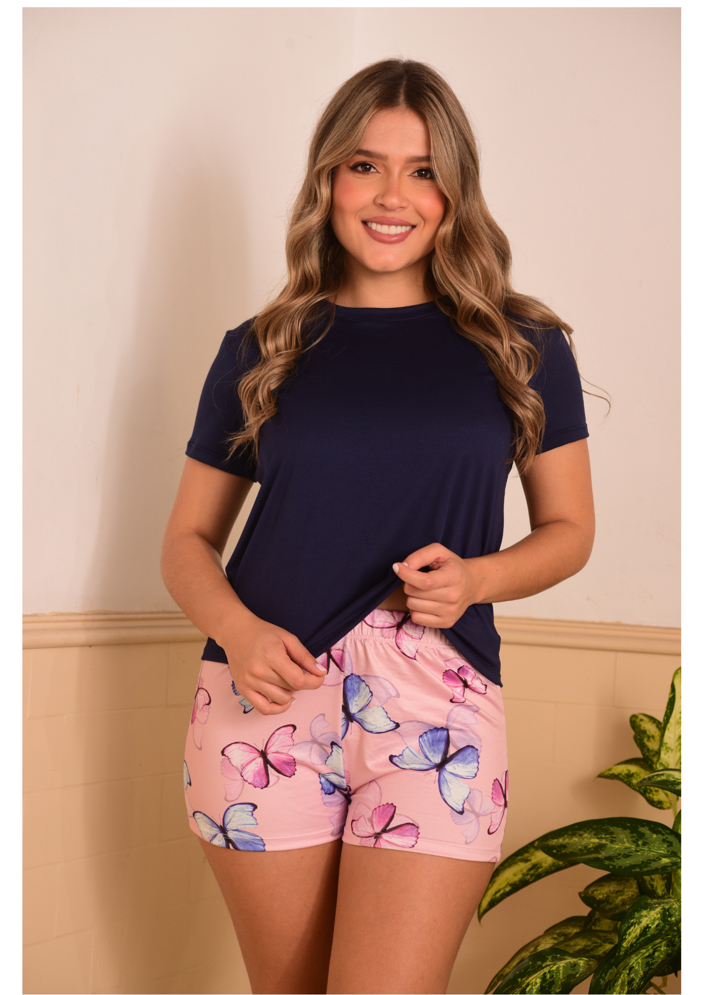 PIJAMA SHORT MARIPOSA, REF 2260