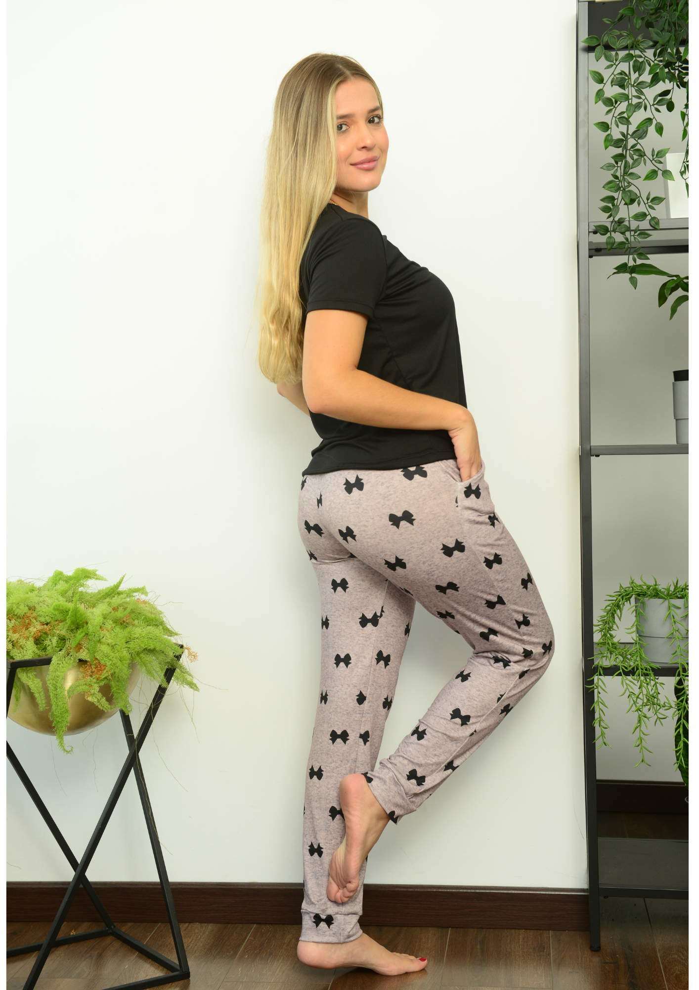 PIJAMA PANTALON MOÑOS , REF 2295
