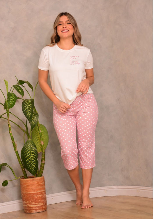 PIJAMA EN CAPRI, REF 2310