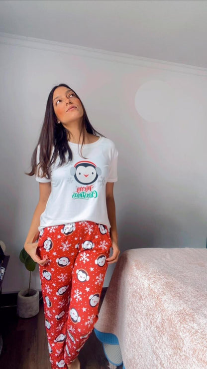 PIJAMA PANTALON NAVIDAD, REF 2301