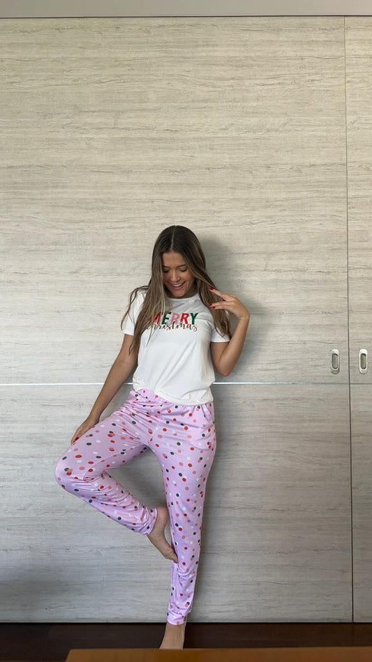 PIJAMA PANTALON NAVIDAD, REF 2221